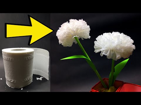 BÔNG HOA GIẤY ĐẸP được làm từ giấy Flower I 24h khéo tay