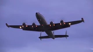 Super Constellation - Engine Exhaust Flames