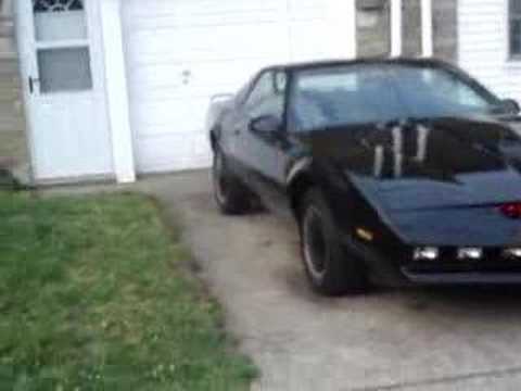 A video of my 1984 Pontiac Firebird KITT conversion