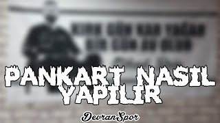 Pankart Nasıl Yapılır? Kişiye Özel Pankart Cihad Reis