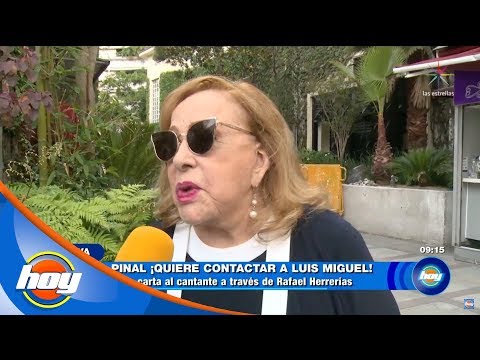 ¿Qué decÃa la carta que Silvia Pinal le escribió a Luis Miguel? | Hoy