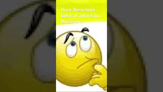 Anlaşıldı Hocam