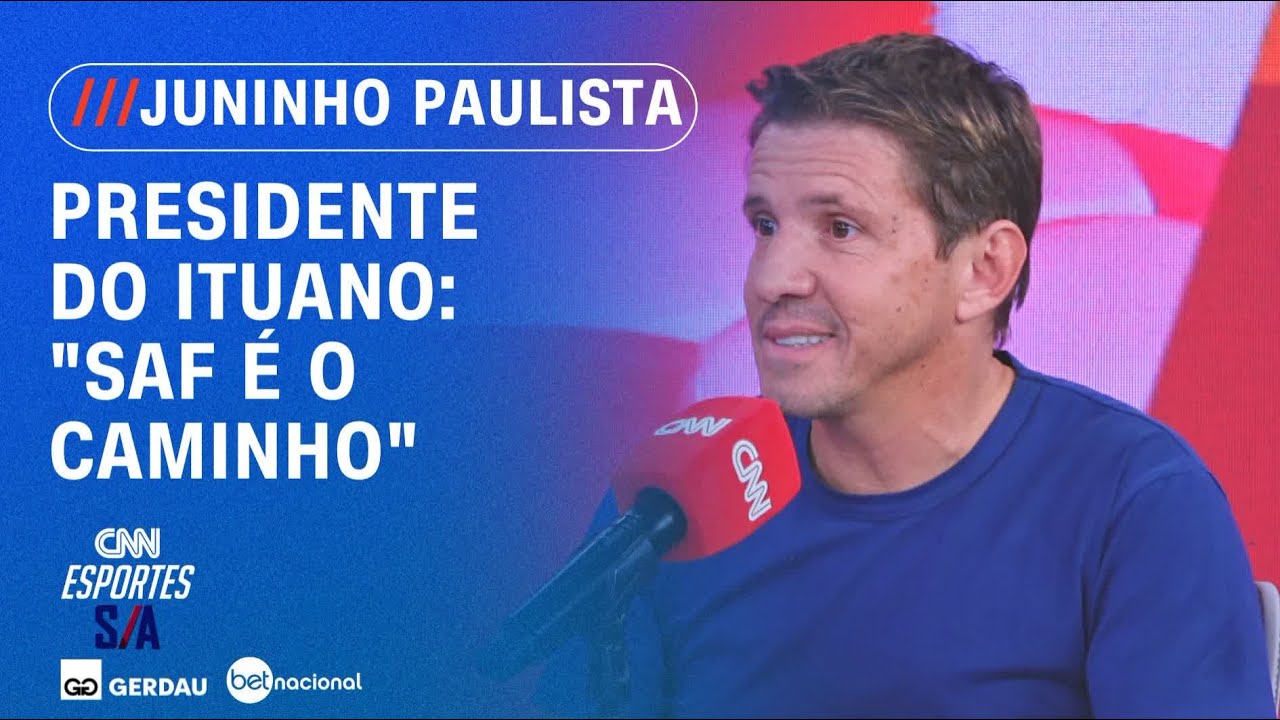 "SAF é o caminho", diz Juninho Paulista
