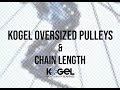 12/14T Oversized Pulleys & Chain Length