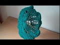 How to crochet lace beret free pattern tutorial