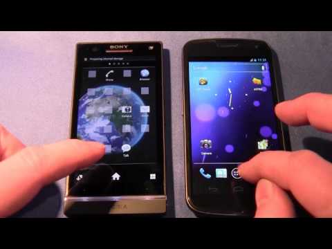 Sony Xperia S vs Samsung Galaxy Nexus (Boot time, GPS, Screen, Speaker etc)