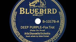 Watch Artie Shaw Deep Purple video