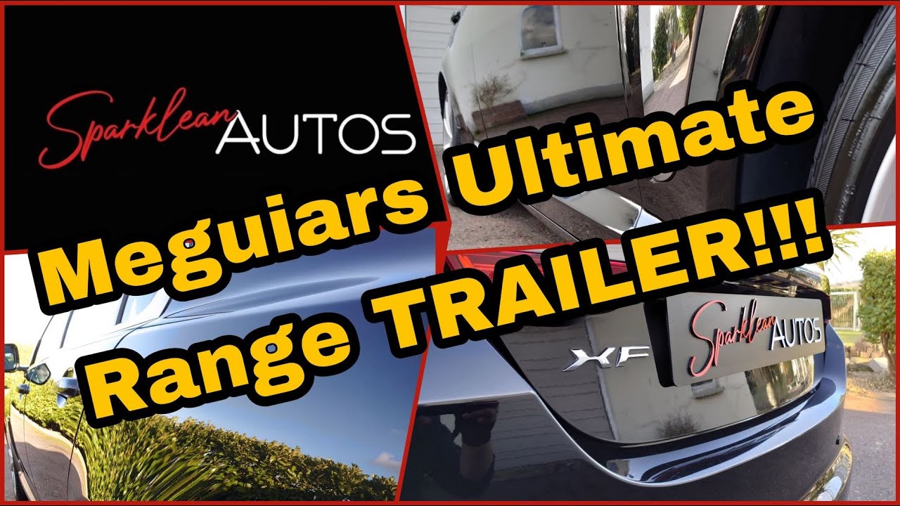 Meguiar's Ultimate Range TRAILER!!! Jaguar XF's Black Swirled Paint - #meguiars #Jaguar #Swirls
