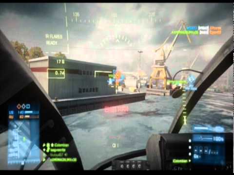 Battlefield 3: Epic Chinese driver with Scout Helicopter = PS3