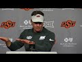 Mike Gundy: Bedlam Postgame News Conference