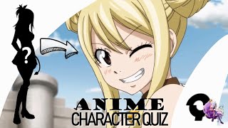 ANIME CHARACTER QUIZ | 35+ Characters