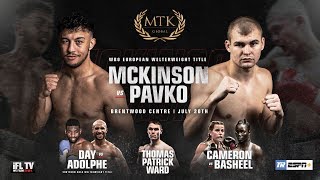 LIVE PROFESSIONAL BOXING! - MTK GLOBAL PRESENTS ... 'MTK FIGHT NIGHT' FROM BRENTWOOD ARENA, ESSEX