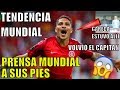 RICARDO GARECA FUE CAPTADO ALENTANDO A PAOLO GUERRERO - REACC...