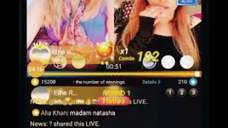 Bigo Live Streaming Kitty Cheeks And Natasha Playing Punishment Pk Battleround With Subles