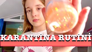 Karantina Rutini Vlog. Ecrin Su Çoban