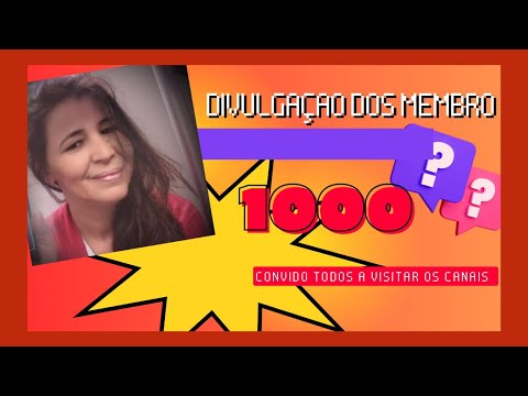Vamos conhecer todos meus membros!!!