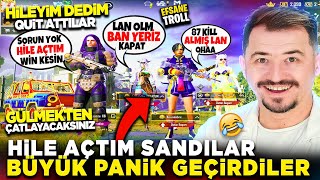 Hi̇le Açtim Sandilar Kizin Takiminda Büyük Pani̇k Geçi̇rdi̇ Pubg Mobi̇le Troll