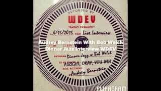 Audrey Bernstein Radio Interview On Wdev - Promotional Rescue
