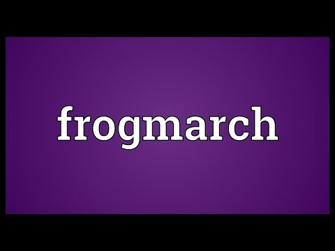 Header of frogmarch