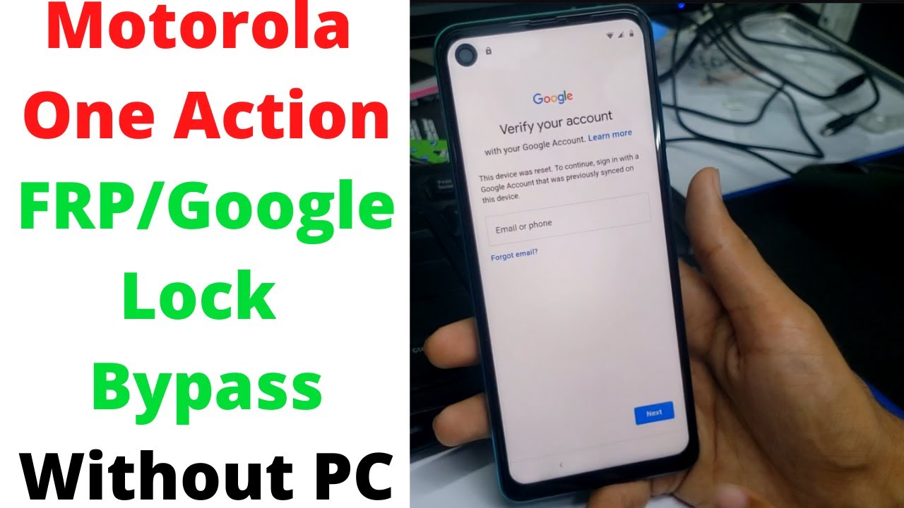 Motorola One Action FRP Bypass | Motorola One Action Motorola One Action FRP Bypass | Motorola One Action