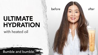 Deep moisturizing treatment for dry hair | Hot Oil Concentrate | Bumble and bumble