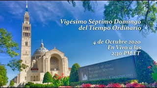 La Misa el 27º Domingo del Tiempo Ordinario