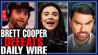 Brett Cooper Just Destoryed The Daily Wire Shouts Out Matt Walsh & Michael Knowles In Victory Video