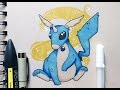 DRAWING POKEMON - Dragonchu