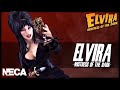 NECA Toys Elvira Mistress of the Dark Retro Cloth Elvira Figure @TheReviewSpot