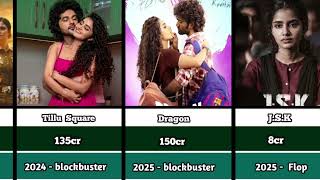 Anupama Parameswaran All Movies Hit & Flop List Kishore Top List