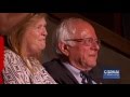 Larry Sanders casts vote for brother Bernie Sanders at Democr...