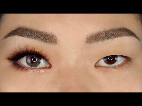 Hack Máº¯t 1 MÃ­ - Mono Lid Eyes Makeup Tutorial [ ENGsub ] - YouTube