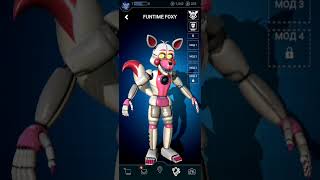 (Forsaken Ar Darkness Delivery (Fnaf Ar Mode))(Funtime Foxy Costume)