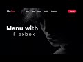 Simple Navbar With Flexbox | Navbar CSS Tutorial