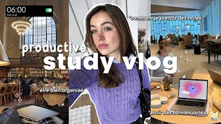 Study Vlog - Semaine Productive Coursuniversité