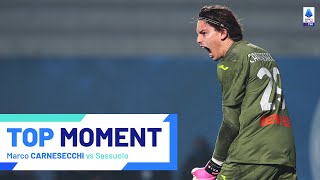Carnesecchi saves the same penalty TWICE! | Top Moment | Atalanta-Sassuolo | Ser