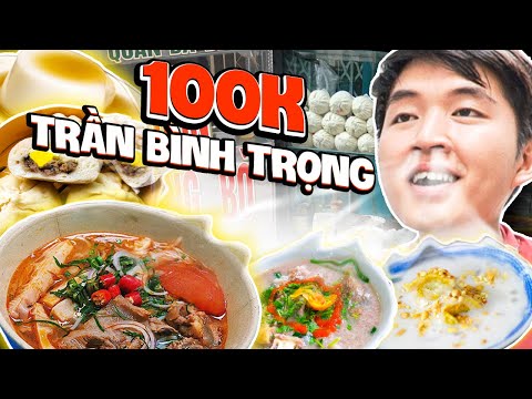 ĂN GÌ VỚI 100K Ở ĐƯỜNG TRẦN BÌNH TRỌNG QUẬN 5? | WOOSSI ĂN HÀNG 100 NGÀN