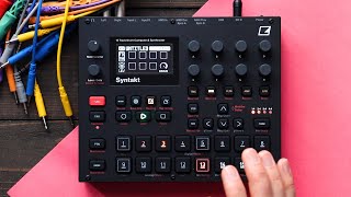 Elektron Syntakt Drum Computer and Synthesizer | Signal Flow and Effects with BlankFor.ms