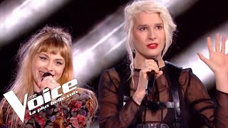Eurythmics (Sweet dreams) | B. Demi-Mondaine vs Luna Gritt | The Voice France 2018 | Duels