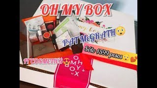 SUSCRIPCION DE MAQUILLAJE/CAJA MEXICANA CON VALOR DE 2000 PESOS😲/OH MY BOX PLUS