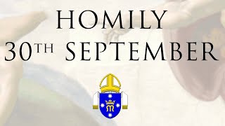 Homily 30th September 2018