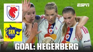 Goal 2-0 Ada Hegerbergs Header Doubles Ol Lyonnes Lead Uefa Womens Champions League