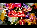 Shahida  Name Lovely😗 whatsapp status