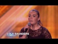 Lola Saunders sings Cece Peniston's Finally | Boot Camp | The X Factor UK 2014