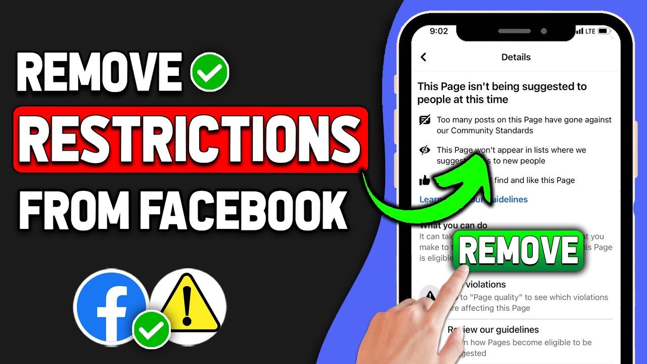 How to Remove Account Restrictions From Facebook 2024 How to Remove Account Restrictions From Facebook 2024