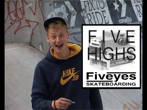 Josh Consterdine Five Highs No 22 5eyes Skateboarding