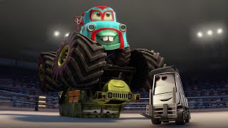 Carl Attrezzi È Sul Ring Cars Toons