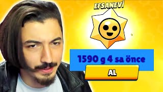 1590 GÜNLÜK HESABIMDA EFSANEVİ STAR HEDİYESİ ALDIM! Brawl Stars