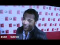 Corbin Bleu red carpet interview at "West Side Story" blu-ray premiere