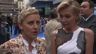 Finding Dory Ellen Degeneresuk Movie Premiere Interview Screenslam